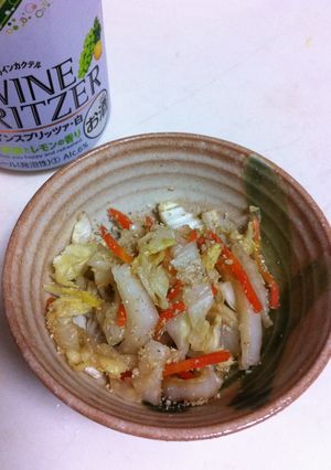 白菜を手軽にシャキシャキサラダ-レシピのメイン写真