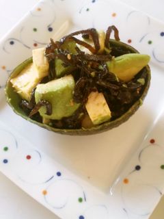 アボカドと昆布の和え物-レシピのメイン写真