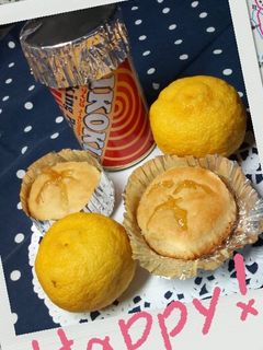 手土産に季節限定しっとり柚子ミニケーキ-レシピのメイン写真