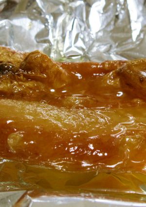 天日干し鶏皮の炙り焼き【旦那レシピ】-レシピのメイン写真