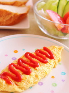簡単すぎる♪プレーンオムレツ-レシピのメイン写真