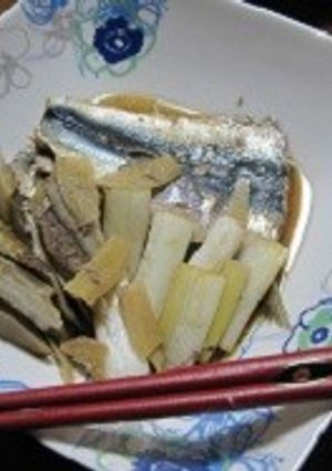 イワシのごぼう煮-レシピのメイン写真