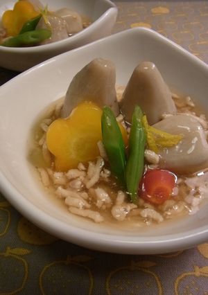 海老芋の柚子風味そぼろあん-レシピのメイン写真