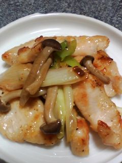 柔らか鶏肉とネギの中華炒め-レシピのメイン写真