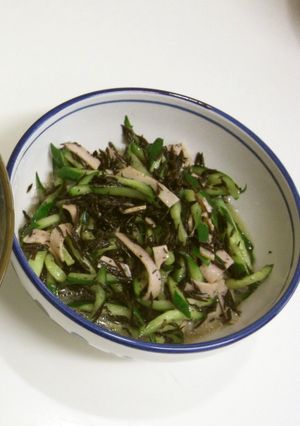 きゅうりとハムのひじき和え-レシピのメイン写真