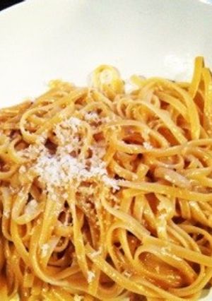 余った塩辛でからすみパスタ風〜-レシピのメイン写真