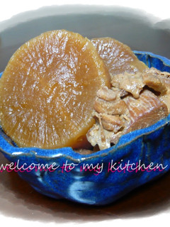 大根と鶏肉の甘辛煮-レシピのメイン写真