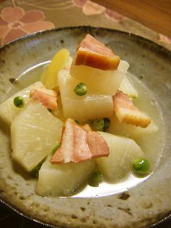大根とベーコンのあっさり煮-レシピのメイン写真