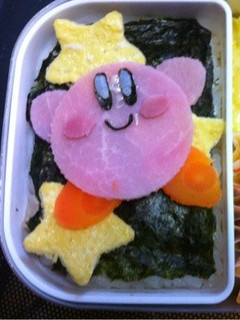 キャラ弁☆星のカービィ-レシピのメイン写真