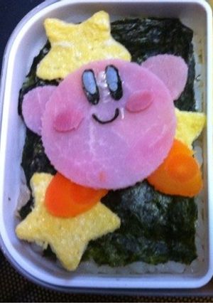キャラ弁☆星のカービィ-レシピのメイン写真