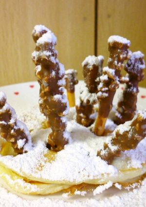 デコポッキー～雪の森林-レシピのメイン写真