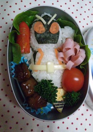 キャラ弁☆仮面ライダーフォーゼ-レシピのメイン写真