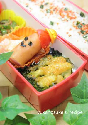 簡単お弁当✿ブロッコリーに味噌マヨ-レシピのメイン写真