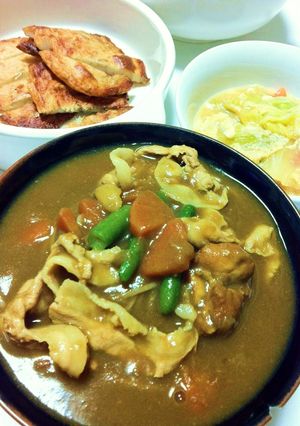 残ったカレーでカレー蕎麦♪-レシピのメイン写真