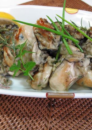 牡蠣のハーブパン粉焼き-レシピのメイン写真