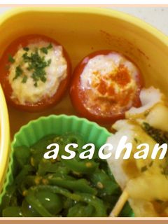 お弁当に☆ミニトマトカップサラダ♪-レシピのメイン写真