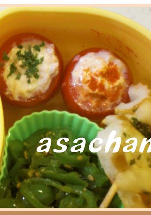 お弁当に☆ミニトマトカップサラダ♪-レシピのメイン写真
