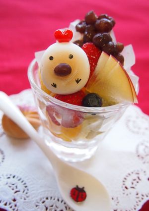 フルーツあんみつ-レシピのメイン写真