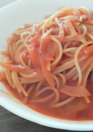 トマトジュースで超簡単＊絶品トマトパスタ-レシピのメイン写真