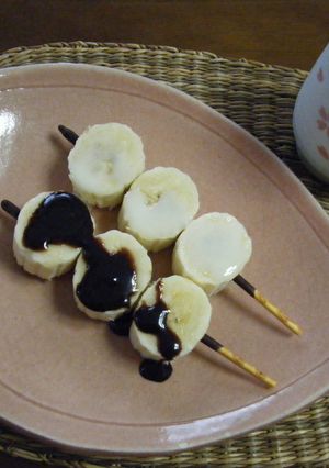 ポッキーでお団子-レシピのメイン写真