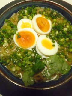 茹で卵入り煮麺!-レシピのメイン写真