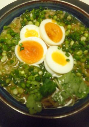 茹で卵入り煮麺！-レシピのメイン写真