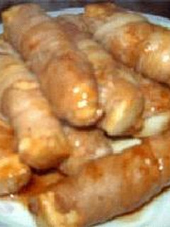 お肉グルグル巻き豆腐-レシピのメイン写真