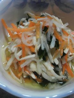 大根&長いもの酢の物-レシピのメイン写真