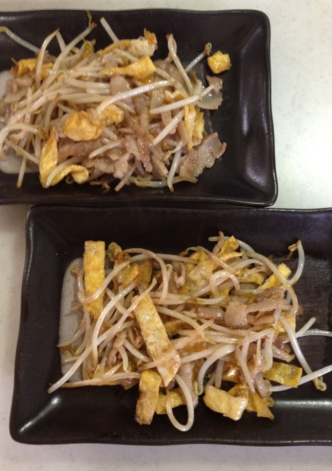 モヤシと卵の炒め物-レシピのメイン写真