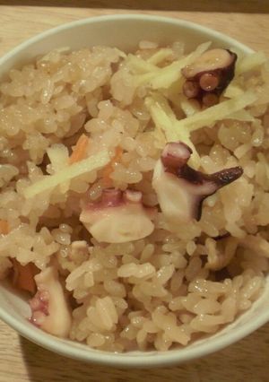 しょうが入りたこご飯-レシピのメイン写真