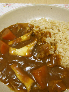 エリンギとかぼちゃのhealthyカレー-レシピのメイン写真