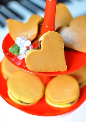 ラブどら焼き-レシピのメイン写真
