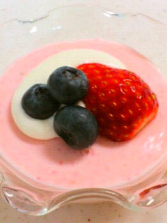 ☆いちごレアチーズ☆-レシピのメイン写真