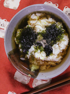 だし海苔茶漬け-レシピのメイン写真