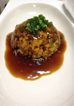 納豆と卵のあんかけオムレツ-レシピのメイン写真