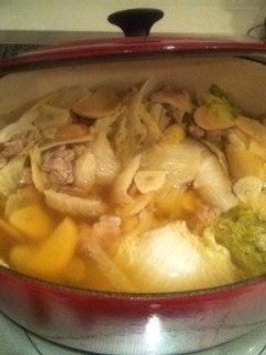 たっぷり白菜と豚肉の鍋-レシピのメイン写真