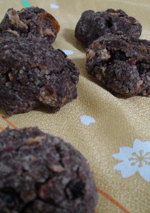 超簡単❤チョコの山クッキー≪バター不要≫-レシピのメイン写真