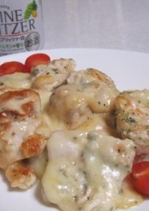 バジル香る鶏肉チーズソテー-レシピのメイン写真