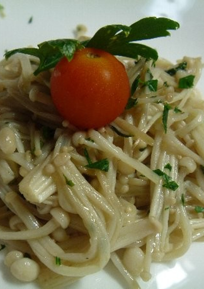 ダイエット、えのきのバジリコパスタ風☆-レシピのメイン写真