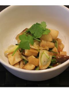 エリンギとパクチーの炒め物-レシピのメイン写真