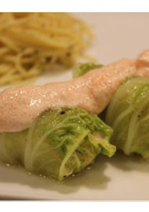 焼きロール白菜　明太ソース-レシピのメイン写真