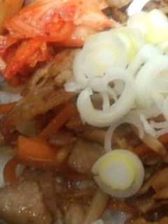 簡単!豚焼肉丼-レシピのメイン写真