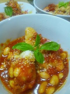 鶏と大豆のトマト煮-レシピのメイン写真