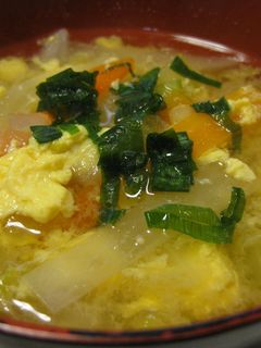 野菜いっぱい♫ほっこり味噌汁♫-レシピのメイン写真