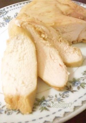 レンジで鶏胸肉のチャーシュー風*゜-レシピのメイン写真