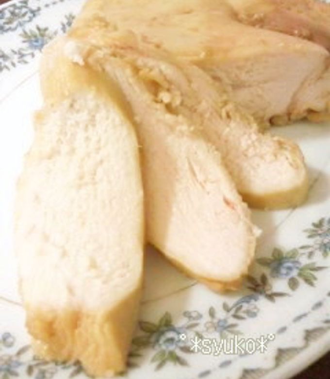 レンジで鶏胸肉のチャーシュー風*゜-レシピのメイン写真