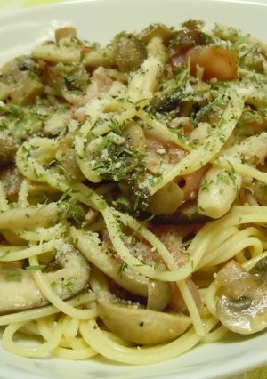 ”きのこマリネ”のパスタ-レシピのメイン写真