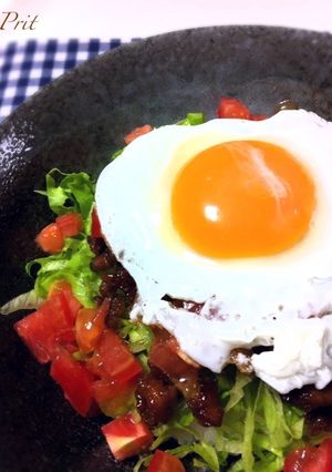 和風タコライス-レシピのメイン写真