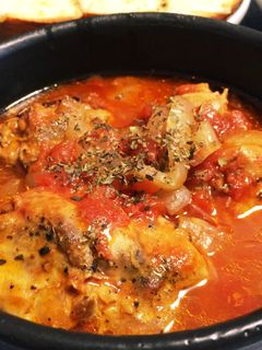 超簡単!鶏肉のトマト煮込み-レシピのメイン写真