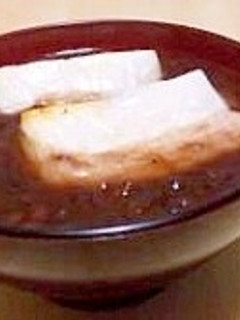お汁粉「ぜんざい」-レシピのメイン写真